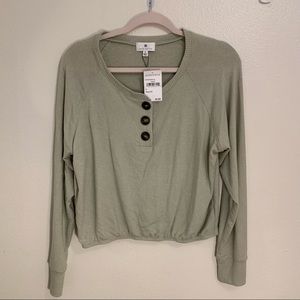 Socialite Long Sleeve Tee NWT